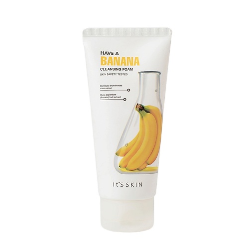 

IT'S SKIN Пенка для лица очищающая Have a Banana Cleansing Foam, Пенка для лица очищающая Have a Banana Cleansing Foam