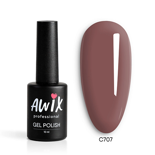 

AWIX Гель лак для ногтей однотонный плотный Classic, Гель лак для ногтей однотонный плотный Classic