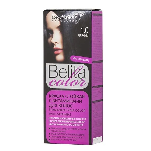 БЕЛИТА-М Краска стойкая с витаминами для волос Belita color