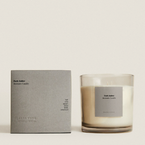 

ZARA HOME Ароматическая свеча dark amber 620.0, Ароматическая свеча dark amber