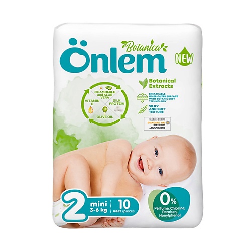 

ONLEM Подгузники детские мини 3-6 кг 10.0, Подгузники детские мини 3-6 кг