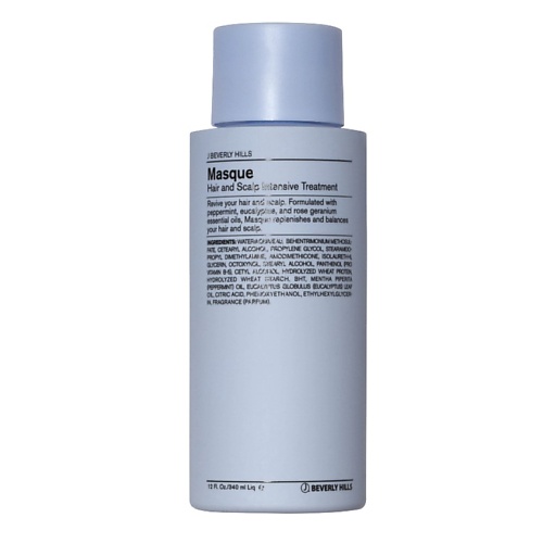 J BEVERLY HILLS Маска глубокого увлажнения для волос и кожи головы Masque Treatment 3400 6000₽