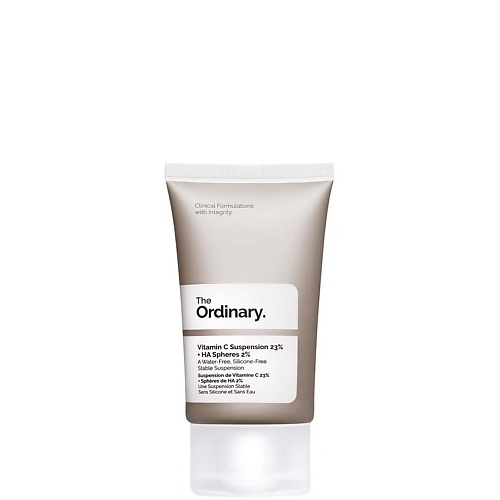 

THE ORDINARY Увлажняющая сыворотка с витамином C Vitamin C Suspension 23% + HA Spheres 30.0, Увлажняющая сыворотка с витамином C Vitamin C Suspension 23% + HA Spheres