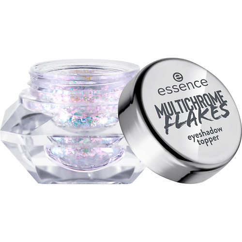 

ESSENCE Тени-топер Multichrome Flakes Eyeshadow Topper, Тени-топер Multichrome Flakes Eyeshadow Topper