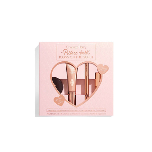 

CHARLOTTE TILBURY Подарочный набор Pillow Talk Icons On The Go, Подарочный набор Pillow Talk Icons On The Go