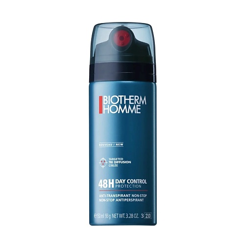 

BIOTHERM Мужской дезодорант-спрей, 48 часов защиты от пота и запаха Homme 48H Day Control 150.0, Мужской дезодорант-спрей, 48 часов защиты от пота и запаха Homme 48H Day Control