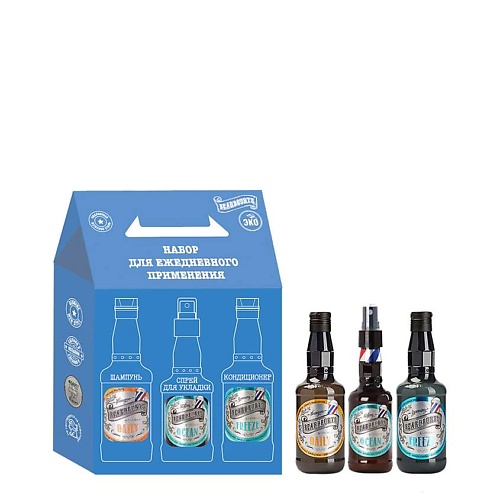 

BEARDBURYS Набор для ухода за волосами Daily Shampoo, Freeze Conditioner, Ocean Sea Salt Spray, Набор для ухода за волосами Daily Shampoo, Freeze Conditioner, Ocean Sea Salt Spray