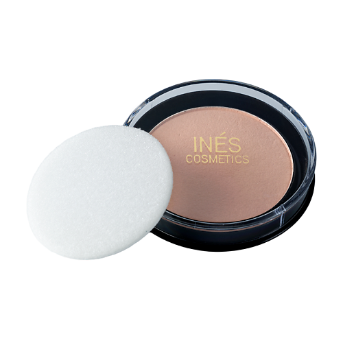 INÉS COSMETICS Пудра для лица компактная Soft Minerals