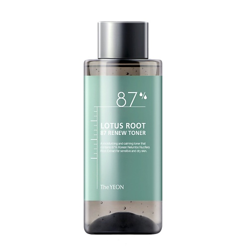 

THE YEON Тонер обновляющий - Lotus root 87 renew toner 200.0, Тонер обновляющий - Lotus root 87 renew toner