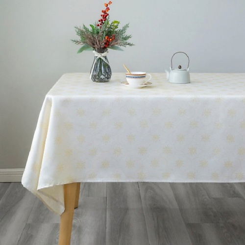 

ARYA HOME COLLECTION Скатерть с Люрексом 150X150 Snejinka, Скатерть с Люрексом 150X150 Snejinka