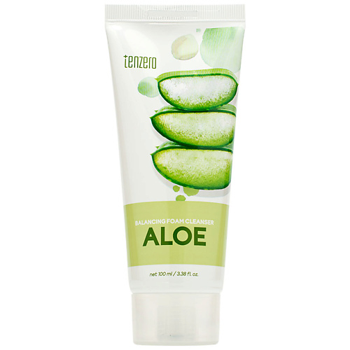 

TENZERO Пенка для умывания с экстрактом алоэ Aloe Balancing Foam Cleanser 100, Пенка для умывания с экстрактом алоэ Aloe Balancing Foam Cleanser