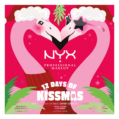 

NYX Professional Makeup NYX PROFESSIONAL MAKEUP Адвент-календарь 12 Days Of Kissmas, NYX PROFESSIONAL MAKEUP Адвент-календарь 12 Days Of Kissmas