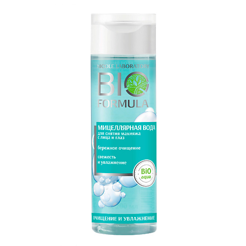 

BIO FORMULA Мицеллярная вода для снятия макияжа с лица и глаз 200.0, Мицеллярная вода для снятия макияжа с лица и глаз