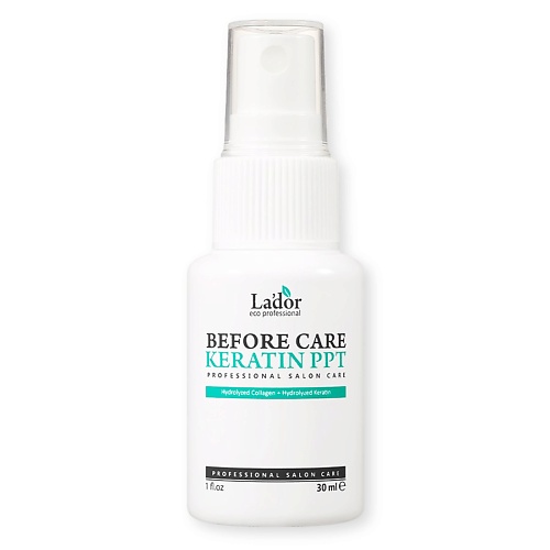 

LADOR Спрей-эссенция для волос кератиновый BEFORE CARE KERATIN PPT 30.0, Спрей-эссенция для волос кератиновый BEFORE CARE KERATIN PPT