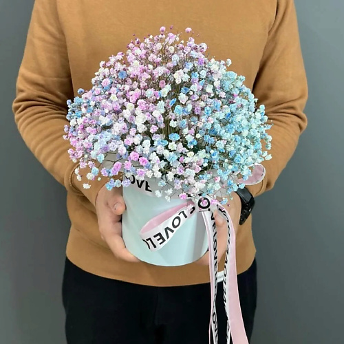 

PINKBUKET Цветное Облако из гипсофил, Цветное Облако из гипсофил