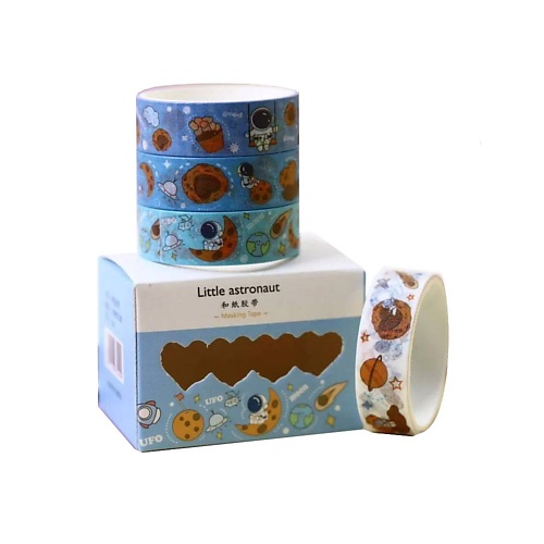 

ILIKEGIFT Набор декоративного скотча "Little astronaut", Набор декоративного скотча "Little astronaut"