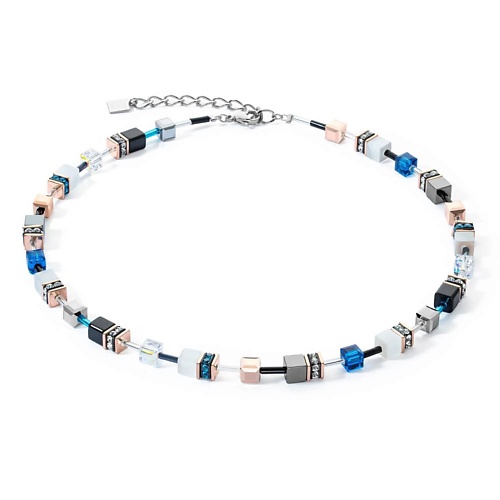 

COEUR DE LION Колье GeoCUBE Capri Blue, Колье GeoCUBE Capri Blue