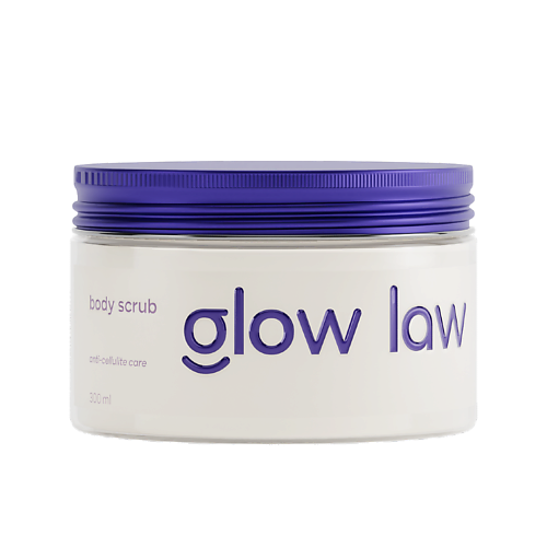 GLOW LAW Солевой скраб для тела с ароматом личи 875₽