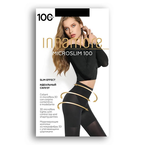 

INNAMORE Женские колготки Microslim 100 den Nero, Женские колготки Microslim 100 den Nero
