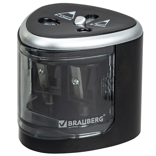 

BRAUBERG Точилка электрическая BRAUBERG DUAL, Точилка электрическая BRAUBERG DUAL