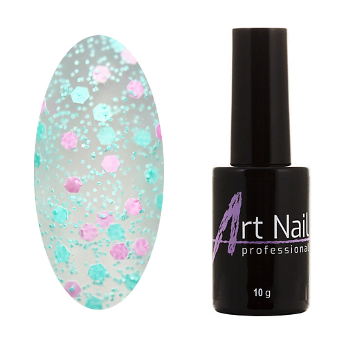 

ART NAIL PROFESSIONAL Топ Top matt Confetti, Топ Top matt Confetti