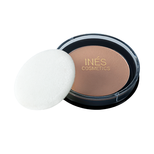 INÉS COSMETICS Пудра для лица компактная Soft Minerals