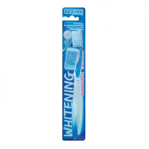 

FORAMEN Whitening toothbrush Отбеливающая зубная щетка со фторидом натрия средней жесткости, Whitening toothbrush Отбеливающая зубная щетка со фторидом натрия средней жесткости