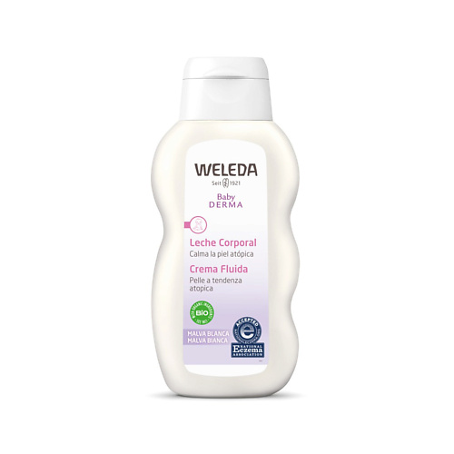 

WELEDA Детский успокаивающий лосьон для чувствительной и атопичной кожи Baby Derma 200.0, Детский успокаивающий лосьон для чувствительной и атопичной кожи Baby Derma