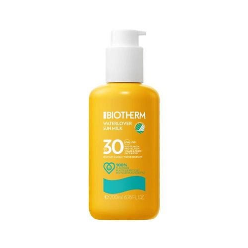Солнцезащитное молочко для лица и тела BIOTHERM Водостойкое солнцезащитное молочко для лица и тела Waterlover Sun Milk SPF 30