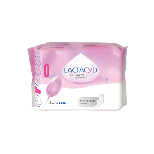   Лэтуаль LACTACYD Прокладки для использования в критические дни Ultra Super