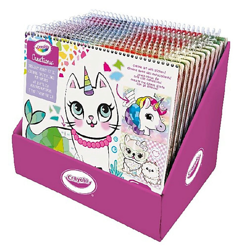 

CRAYOLA Набор наклеек по номерам Creations, Набор наклеек по номерам Creations