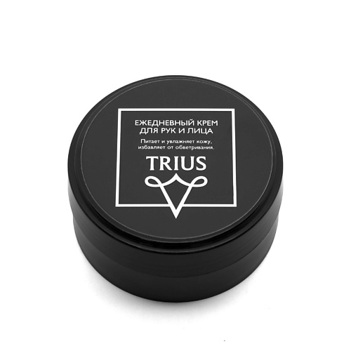 Мужские кремы для лица TRIUS Ежедневный мужской крем для рук и лица 50.0