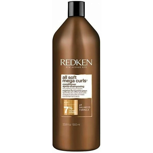 

REDKEN Питательный кондиционер All Soft Mega Curls для очень сухих вьющихся волос 1000.0, Питательный кондиционер All Soft Mega Curls для очень сухих вьющихся волос