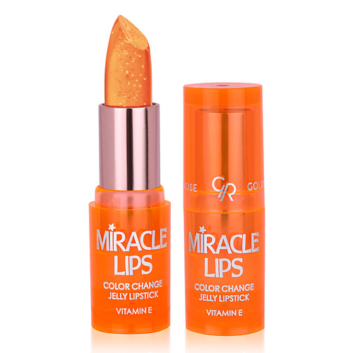 

GOLDEN ROSE Гелевая помада для губ MIRACLE LIPS COLOR CHANGE JELLY LIPSTICK, Гелевая помада для губ MIRACLE LIPS COLOR CHANGE JELLY LIPSTICK