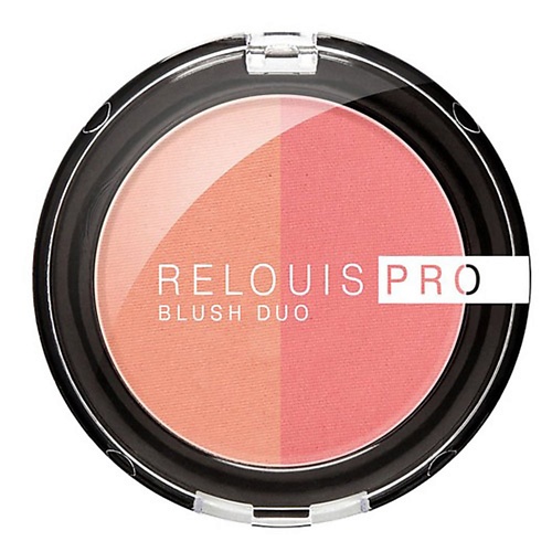  RELOUIS Румяна для лица BLUSH DUO компактные