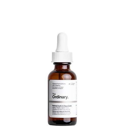 

THE ORDINARY Обновляющая сыворотка с ретинолом Retinol 0.5 % in Squalane 30.0, Обновляющая сыворотка с ретинолом Retinol 0.5 % in Squalane