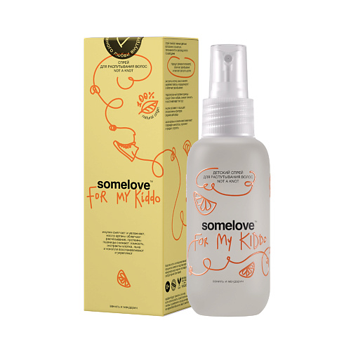 SOMELOVE Детский спрей для распутывания волос NOT A KNOT 1000 1090₽