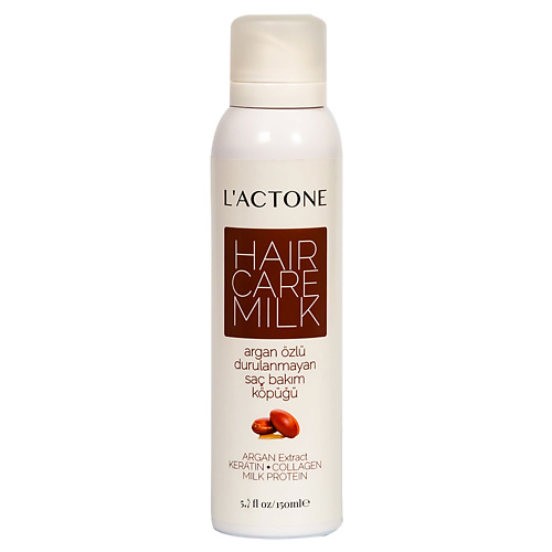  L'ACTONE Молочко для ухода за волосами Argan Extract Keratin Collagen 150.0
