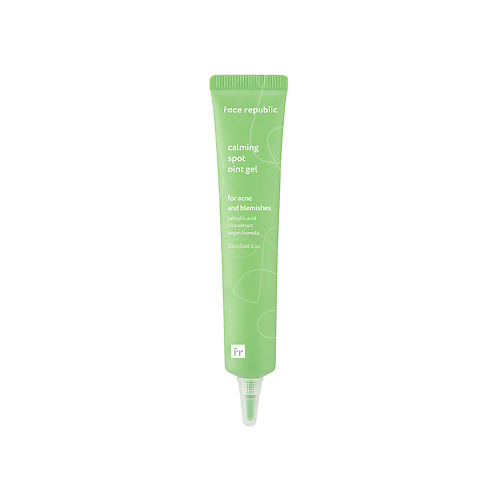

FACE REPUBLIC Гель для лица против несовершенств точечного применения Calming spot oint gel, Гель для лица против несовершенств точечного применения Calming spot oint gel