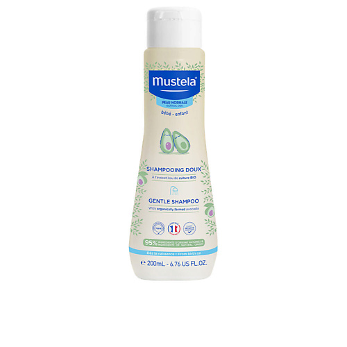 

MUSTELA Нежный детский шампунь с экстрактом авокадо Bebe Gentle Shampoo 200.0, Нежный детский шампунь с экстрактом авокадо Bebe Gentle Shampoo
