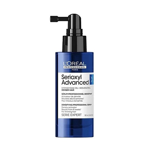 

L'OREAL PROFESSIONNEL Сыворотка для уплотнения тонких волос Serioxyl Advanced 90.0, Сыворотка для уплотнения тонких волос Serioxyl Advanced