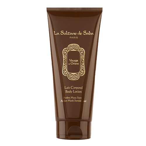 

LA SULTANE DE SABA Лосьон для тела Амбра, Мускус и Сантал Voyage Orient Body Lotion, Лосьон для тела Амбра, Мускус и Сантал Voyage Orient Body Lotion