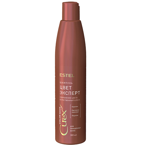 

ESTEL PROFESSIONAL Шампунь Цвет-эксперт для окрашенных волос Curex Color Save, Шампунь Цвет-эксперт для окрашенных волос Curex Color Save