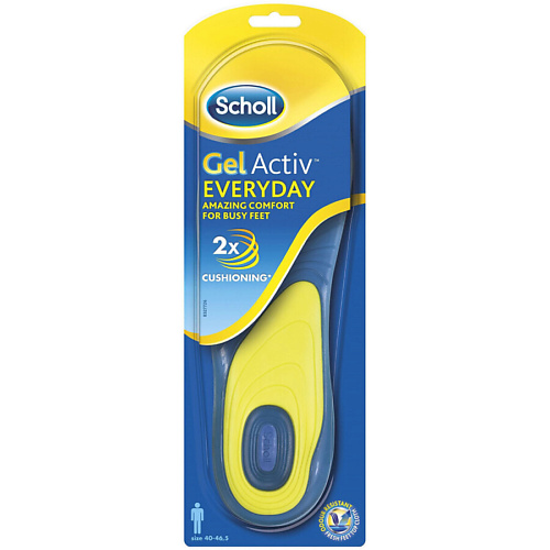 

SCHOLL Стельки для обуви GelActiv Everyday, Стельки для обуви GelActiv Everyday
