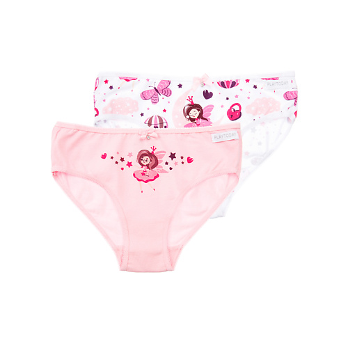 

PLAYTODAY Трусы трикотажные для девочек, 2 шт в комплекте, Трусы трикотажные для девочек, 2 шт в комплекте