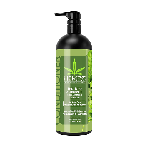 HEMPZ Кондиционер Здоровые волосы Чайное дерево и Ромашка /Tea Tree & Chamomile Herbal Conditioner 1000.0