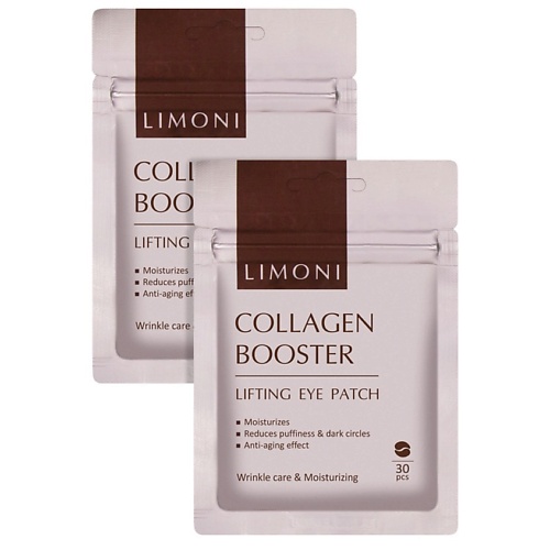 LIMONI Патчи для век от морщин с коллагеном и эластином Collagen Booster Lifting Eye Patch 600 390₽