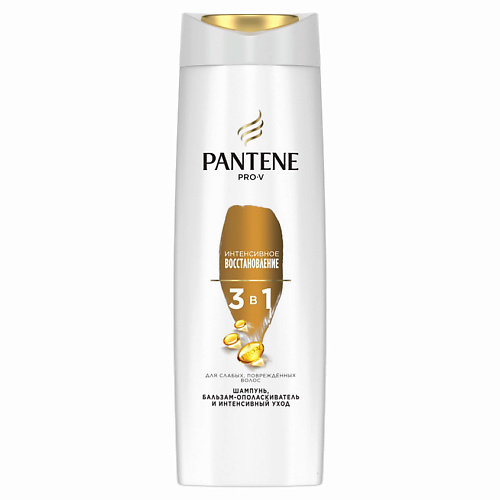 

PANTENE Шампунь и бальзам-ополаскиватель для волос ИНТЕНСИВНОЕ ВОССТАНОВЛЕНИЕ 3 в 1, Шампунь и бальзам-ополаскиватель для волос ИНТЕНСИВНОЕ ВОССТАНОВЛЕНИЕ 3 в 1