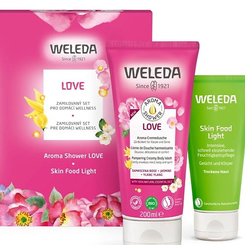 

WELEDA Набор для ухода за телом Aroma set Love, Набор для ухода за телом Aroma set Love