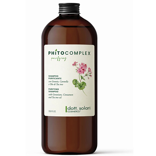 

DOTT.SOLARI COSMETICS Шампунь очищающий Phitocomplex Purifying 1000.0, Шампунь очищающий Phitocomplex Purifying
